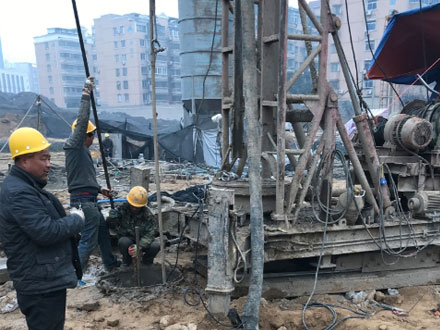 “灌樁寶”上海萬科兒童醫院樁基工程