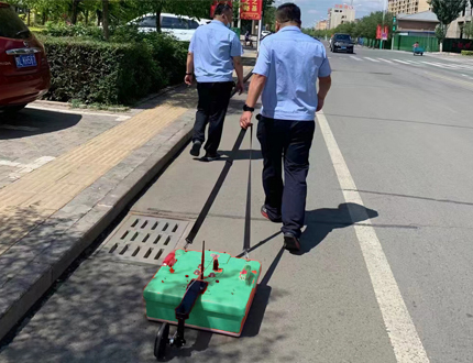 <b>某環保局SL-GPR管線探測雷達地下暗管探測</b>