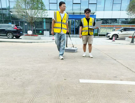 <b>武漢市蔡甸區某單位地下管線探測</b>